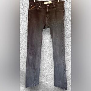 Ariat Men's M7 Slim Legacy Straight Black Jeans 32x28 10037890